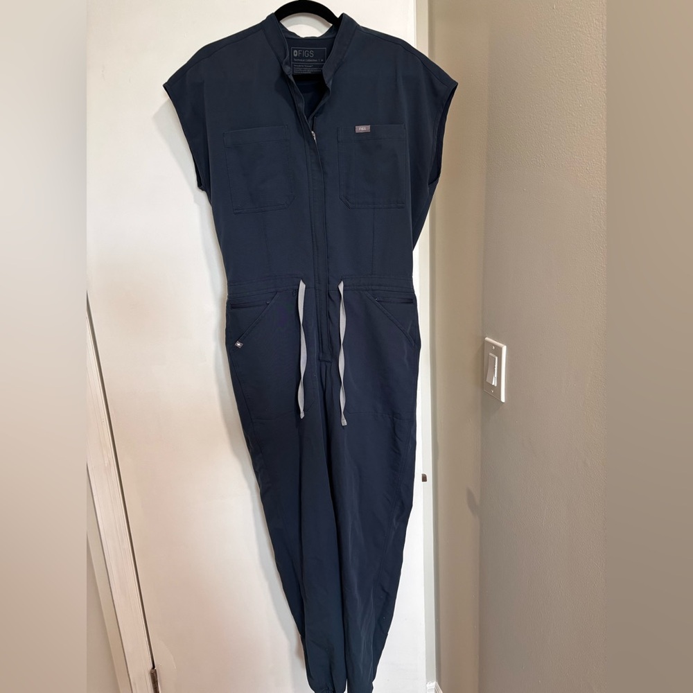 Figs Deep Blue Jumpsuit